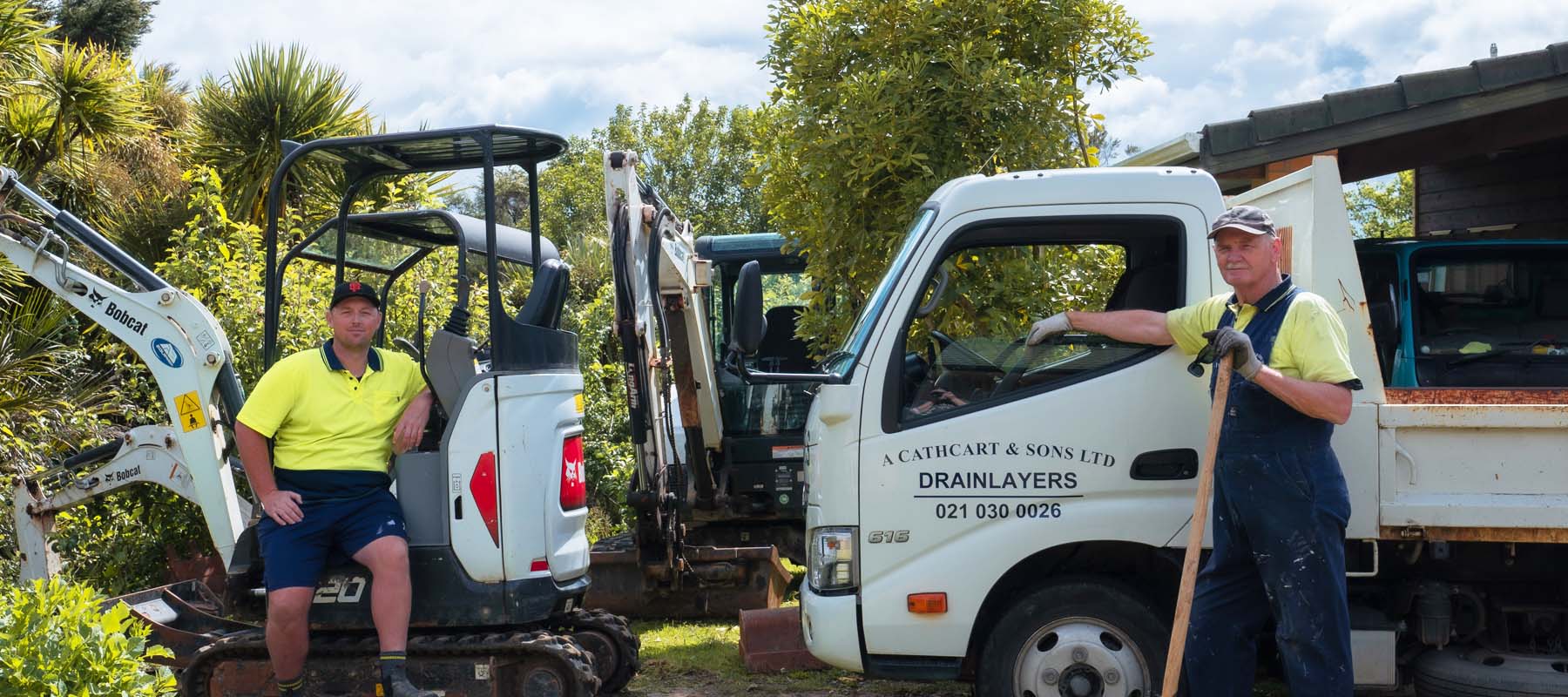 Cathcart Drainage, experienced drain layers in Auckland
